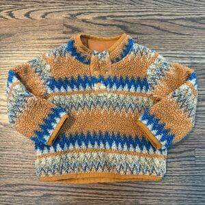 Roolee baby fleece pullover 6-12M